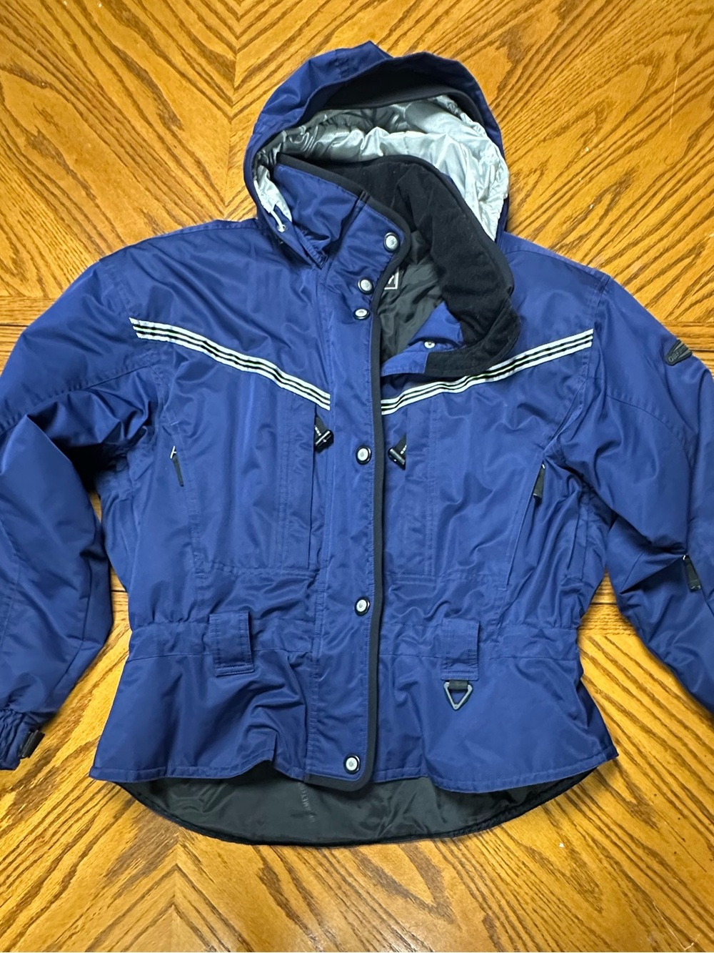 Obermeyer Blue Insulated Ski Jacket Womens 14